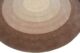 Elegant handmade round rug with wool & cotton blend - HTW 51 (250cm) by Ramsha Home