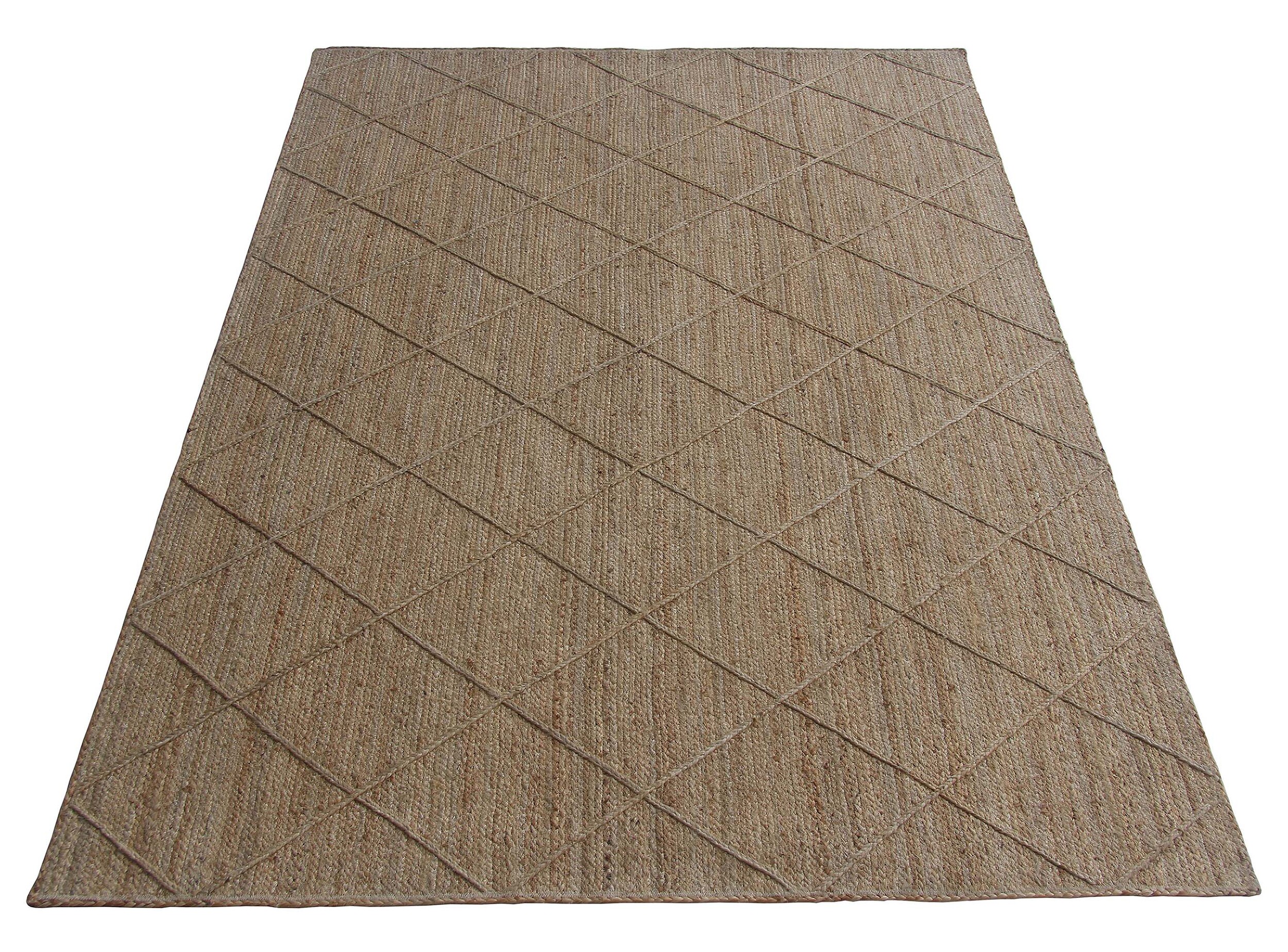 Handmade Braided Jute Rug - BR 073 (170x240cm) by Ramsha Home Handmade braided jute rug BR 073 (170x240cm) by Ramsha Home