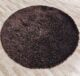 Soft and plush shaggy area rug SG 04 in brown (90cm) by Ramsha Home
