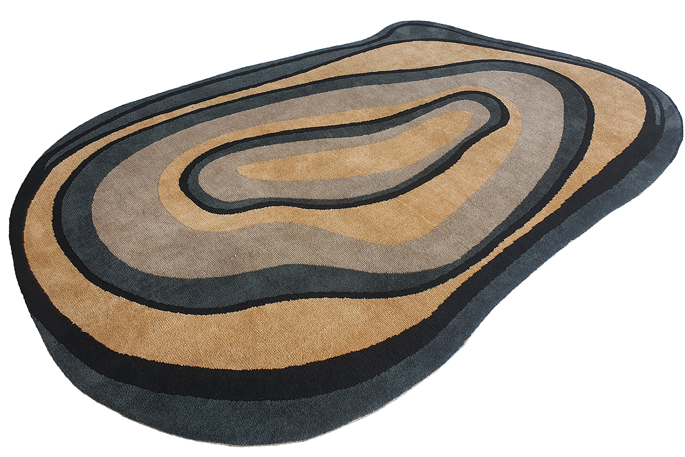 Polyester and Cotton Multi Color Rug CMN-04 by Ramsha Home Polyester and Cotton Multi Color Rug CMN-04 by Ramsha Home