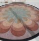 Stylish round handmade rug in multi colors HTW 54 (300cm)