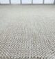 Natural Beige & Light Blue Home Decor Woven Rug - SR 024 - Image 3
