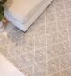 Hand woven wool rug from India, perfect as a bohemian hallway rug or indoor rug for modern homes in UAE and Dubai.