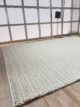 Stylish natural color woven rug SRN 028, 250x350cm for living room or bedroom by Ramsha Home