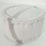 Natural Color Pouf for Bedroom - PF 142 (50x50x30cm)