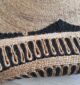 Eco-friendly crochet jute round rug CR-012 (200cm) by Ramsha Home