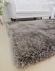Elegant grey shaggy floor rug SG 05 (250x350cm) by Ramsha Home