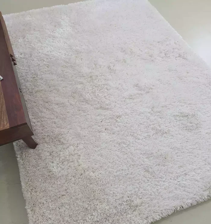 Soft shaggy rug with plush texture, cozy comfort, and stylish design for modern home décor.