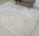White rug under small desk - Ramsha Home