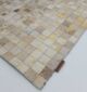 Multi color leather floor rug - LR 015 (80x200cm) by Ramsha Home