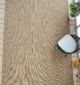 Top View of Rectangle Area Rug BR-081 Exemplifying Simplicity and Attractiveness by Ramsha Home