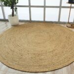 Handmade Natural Color Home Decor Braided Rug - BR 080 (180cm)