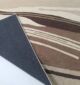 Back View of Hand-Tufted Multi-Color Rug HTW-61 - Ramsha Home