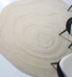 Luxurious Multi Color Round Handmade Rug - HTW 63 (200cm)