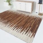 Bold Multi Color Leather Rug - LR 014 (300x400cm)