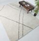 Luxurious Grey & White Rectangle Soft Shaggy Rug SG-07 - 200x300 cm