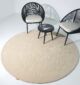 Handmade Multi Color 200 cm Round Rug with Design Number HTW-65 by Ramsha Home