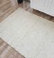 Premium natural off white color woven rug - SR 059 (80x200cm) by Ramsha Home