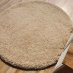 Soft and Plush Round Shaggy Rug for Living Room