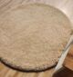 Soft and Plush Round Shaggy Rug for Living Room