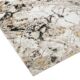 Luxurious cream and gold machine-made Turkish rug, NM85A, perfect for elegant home decor.