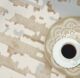 Stunning Abstract Pattern Cream Color Machine Made Rug For Bedroom – MZ40K