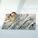 Stunning Cream & Gold Color Machine Made Turkish Rug For Bedroom- ND53K