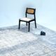 Stunning Cream Color Machine Made Rug For Bedroom – MZ24Z