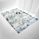 Elegant rug for modern living room décor