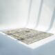 Stunning Abstract Pattern Cream Color Machine Made Rug For Bedroom – MZ40K