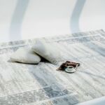 Luxurious Cream & Gold Color Turkish Machine Made Rug for Bedroom - NK36B