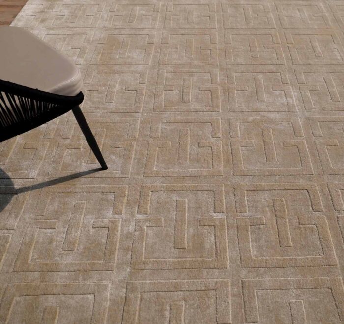 Luxurious Tencel & Cotton Multi Color Handmade Rug - HL 06 (300x400cm)