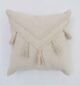 White decorative cushion with elegant and soft finish