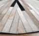 Handmade leather rug with modern finish, rugs Dubai, outdoor rugs, and dining table rugs UAE