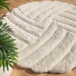 Luxury shaggy rug for cozy interiors, handmade rugs Dubai, outdoor rugs, and dining table rugs