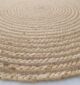 Handmade braided rug for rustic interiors, rugs Dubai, outdoor rugs, and dining table rugs UAE