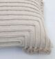Natural color cushion for home décor with soft texture