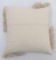Natural color cushion for home décor with soft texture
