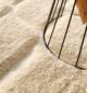 Luxurious white fur rug, soft shag carpet for living room and bedroom, premium rugs UAE.