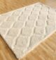 Luxurious white fur rug, soft shag carpet for living room and bedroom, premium rugs UAE.