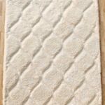 Luxurious white fur rug, soft shag carpet for living room and bedroom, premium rugs UAE.