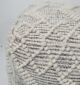 Handcrafted pouf chair for stylish seating, modern pouf seat, and puff chair for living room décor