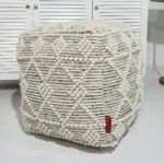 Handcrafted pouf chair for stylish seating, modern pouf seat, and puff chair for living room décor