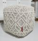 Handmade pouf chair for modern seating, stylish pouf seat, and decorative puff chair for home décor