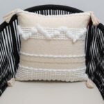 Decor cushion with soft fabric, stylish design, and cozy comfort for home interiors.