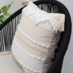 Decor cushion with soft fabric, stylish design, and cozy comfort for home interiors.