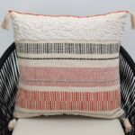 Decor cushion with soft fabric, stylish design, and cozy comfort for home interiors.
