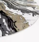 Durable machine-made rug with modern patterns, soft finish, and versatile design for home décor.