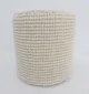 Decorative pouf for living room with stylish design, soft comfort, and versatile functionality.