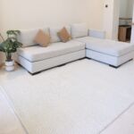 Bohemian hand woven wool rug from India, versatile indoor rug and hallway carpet for Dubai and UAE homes.